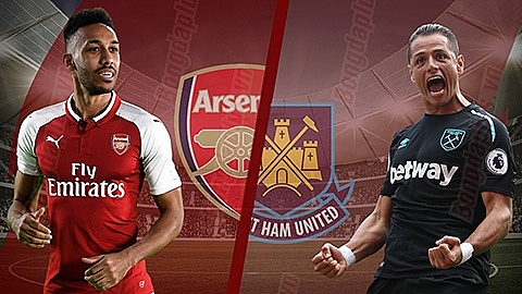 xem truc tiep bong da arsenal vs west ham o dau