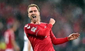 Eriksen lập cú đúp, giúp Đan Mạch hạ Xứ Wales