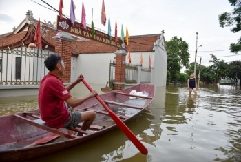 Ứng phó siêu bão Mangkhut, Hà Nội chủ động sơ tán dân vùng ven sông Bùi