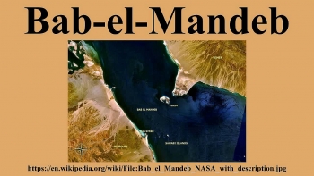 Arab Saudi mở lại eo biển Bab el-Mandeb