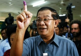 Đảng của Thủ tướng Hun Sen chính thức thắng cử