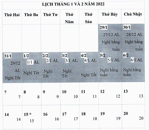 Chính thức chốt 9 ngày nghỉ Tết Nguyên đán Nhâm Dần