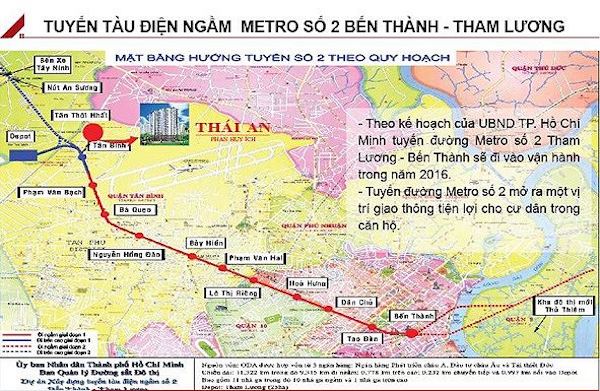 TP Hồ Chí Minh: Dự kiến khởi công Metro số 2 vào giữa năm 2022