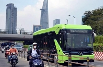 Lộ trình tuyến buýt điện đầu tiên ở TP HCM