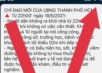 TP HCM bác tin cấm dân ra khỏi nhà từ 22h đến 5h sáng hôm sau