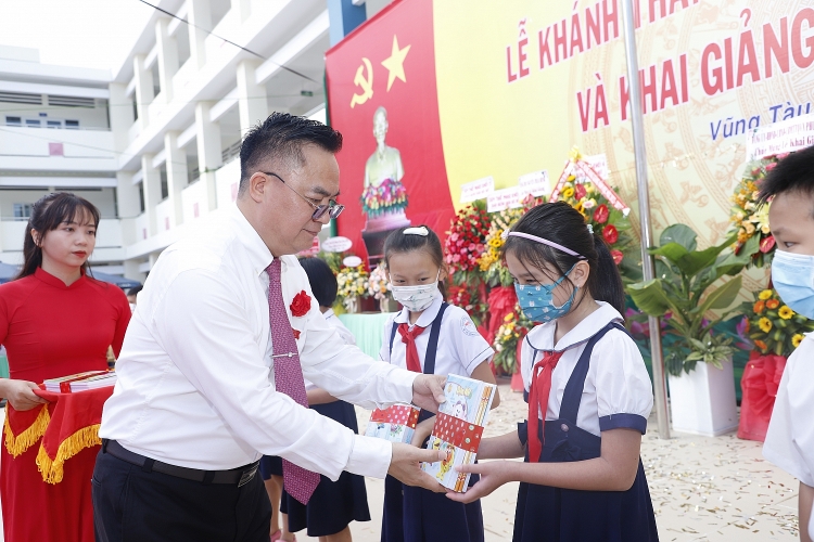 TP Vũng Tàu: Trường Tiểu học Lưu Chí Hiếu tổ chức lễ khánh thành và khai giảng năm học mới