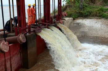 Rút ngắn thời gian lấy nước đợt 3 vụ Đông Xuân 2016