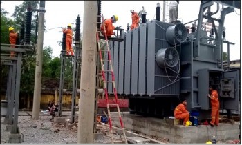 Hoàn thành nâng công suất TBA 110kV Tĩnh Gia