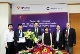 TPBank nhận chứng chỉ quốc tế về bảo mật cho hệ thống thanh toán thẻ