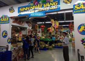 “Sinh nhật Vàng - Ngập tràn khuyến mại” tại Ocean Mart