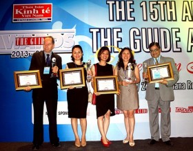 Ocean Hospitality được vinh danh tại The Guide Awards 2013-2014