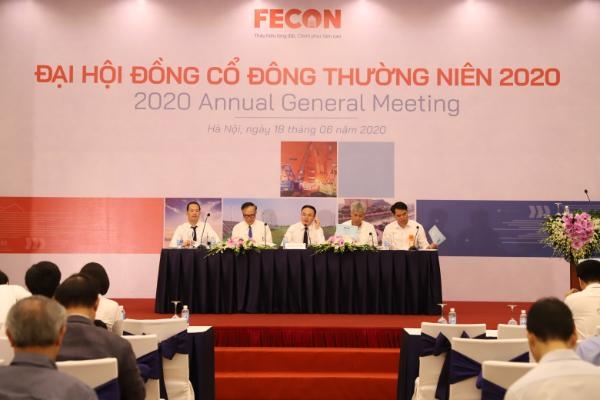 dai hoi dong co dong thuong nien fecon 2020 dat muc tieu loi nhuan 233 ty dong nam 2020