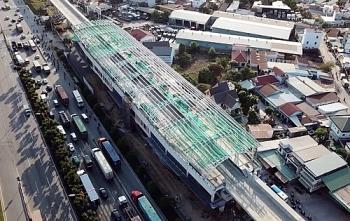 Hai nhà ga metro đầu tiên của TP HCM sắp hoàn thành