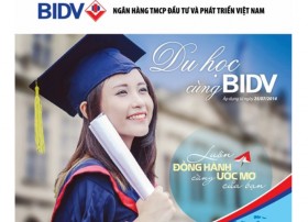 BIDV tung gói sản phẩm dịch vụ hỗ trợ du học toàn diện