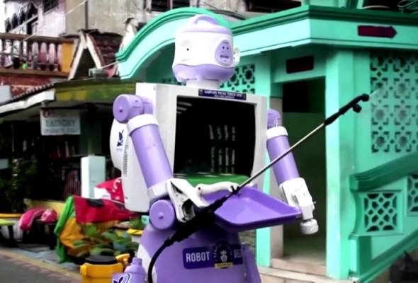 Robot Delta - “Người vận chuyển” trong mùa dịch ở Indonesia