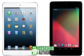 Xem clip đọ độ bền giữa iPad mini và Nexus 7