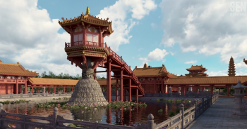 Khám phá di sản kiến trúc chùa Một Cột thời Lý bằng công nghệ thực tế ảo