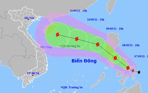 Công điện khẩn ứng phó bão Côn Sơn