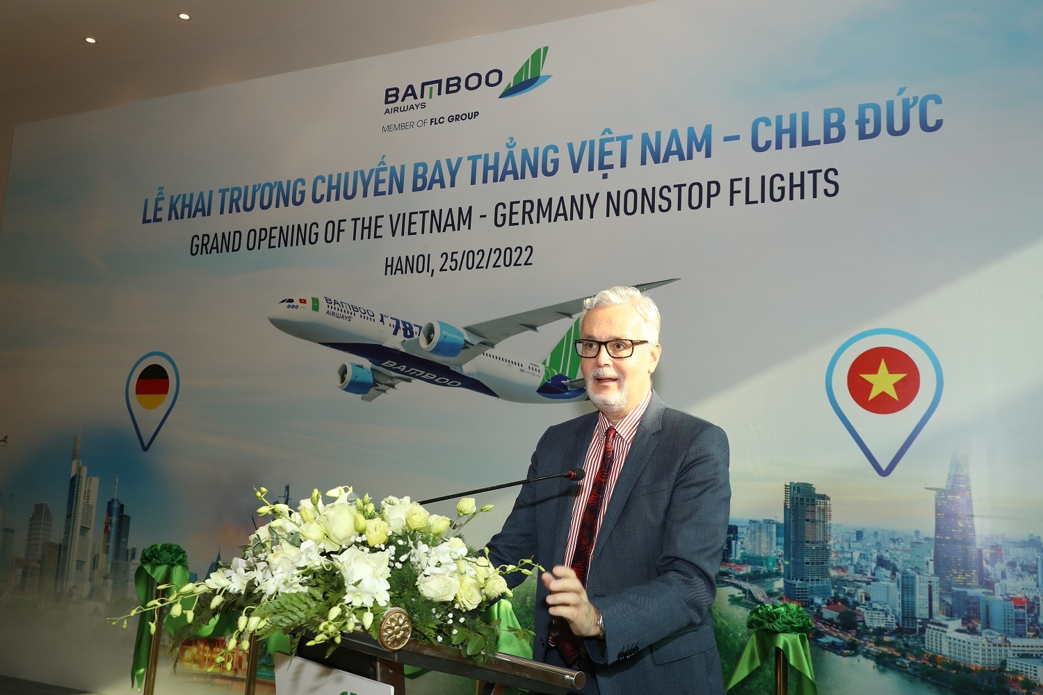 Bamboo Airways khai trương đường bay thẳng thương mại thường lệ Việt Nam – Đức, đẩy mạnh kế hoạch mở rộng mạng bay tới châu Âu