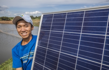 Điện mặt trời giải bài toán khó cho thủy sản Đồng bằng sông Cửu Long