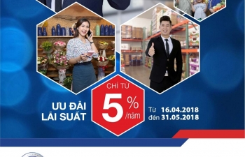 BIDV tiếp tục đồng hành cùng khách hàng với gói tín dụng lãi suất chỉ từ 5.5%/năm