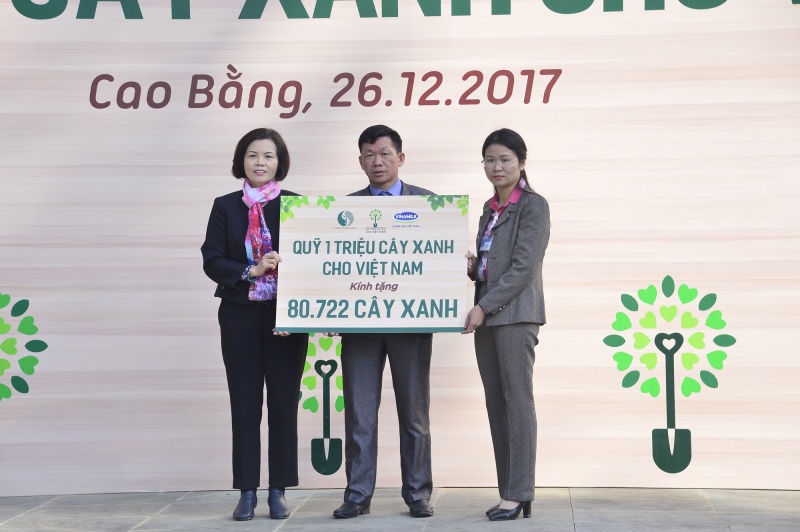 hanh trinh ve nguon cua vinamilk va quy 1 trieu cay xanh tai tinh cao bang