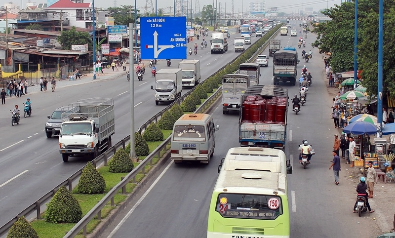 tp hcm se han che phuong tien van tai hang hoa vao noi thanh