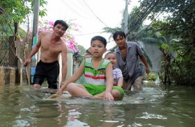 Người Sài Gòn "chạy lụt"