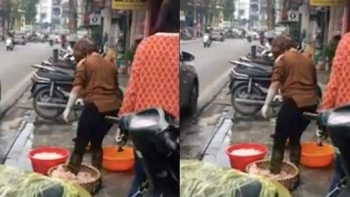Hà Nội: Phạt cửa hàng "đi ủng rửa lòng lợn" 4,6 triệu đồng