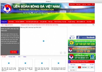 Website của VFF 'sống lại' sau khi bị hacker tấn công