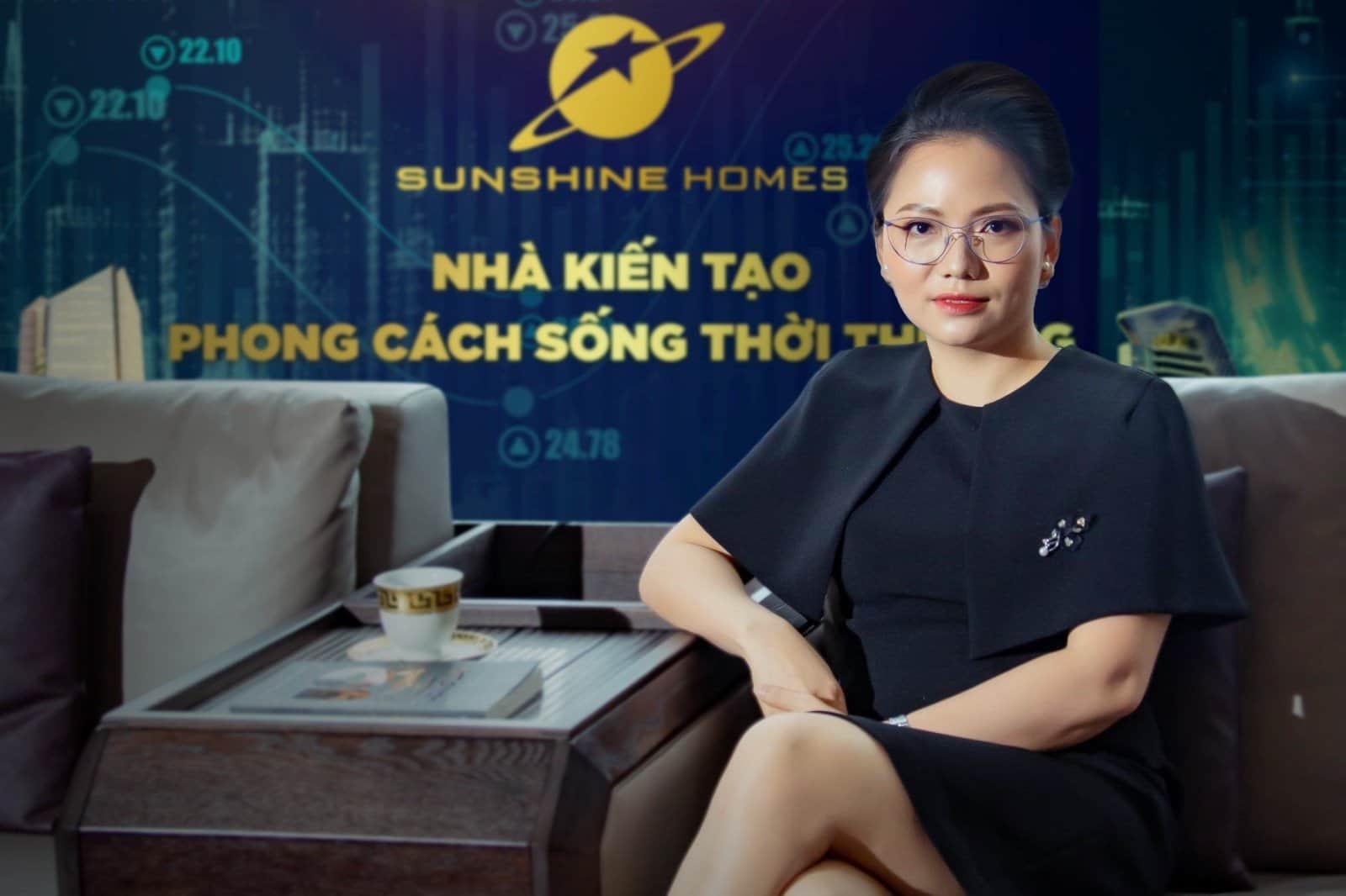 sunshine homes bo nhiem ba do thi dinh lam tong giam doc thay ba duong thi mai hoa