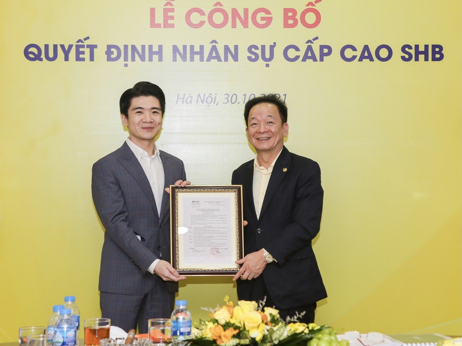 SHB bổ nhiệm ông Đỗ Quang Vinh làm Phó Tổng Giám đốc