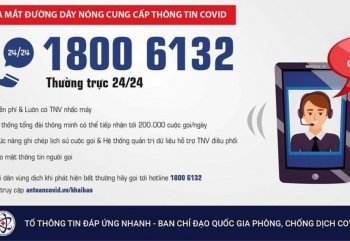 Công bố đường dây nóng cung cấp thông tin về dịch Covid-19