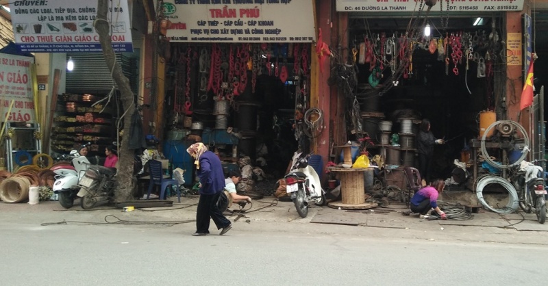 1001 kieu lan chiem via he o ha noi