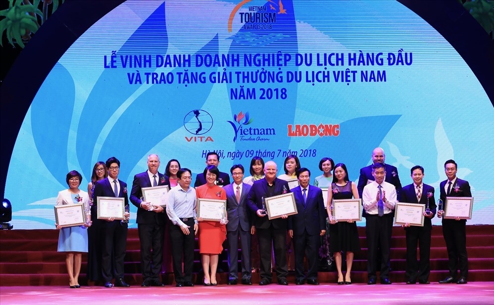 le vinh danh va trao giai thuong du lich viet nam nam 2018