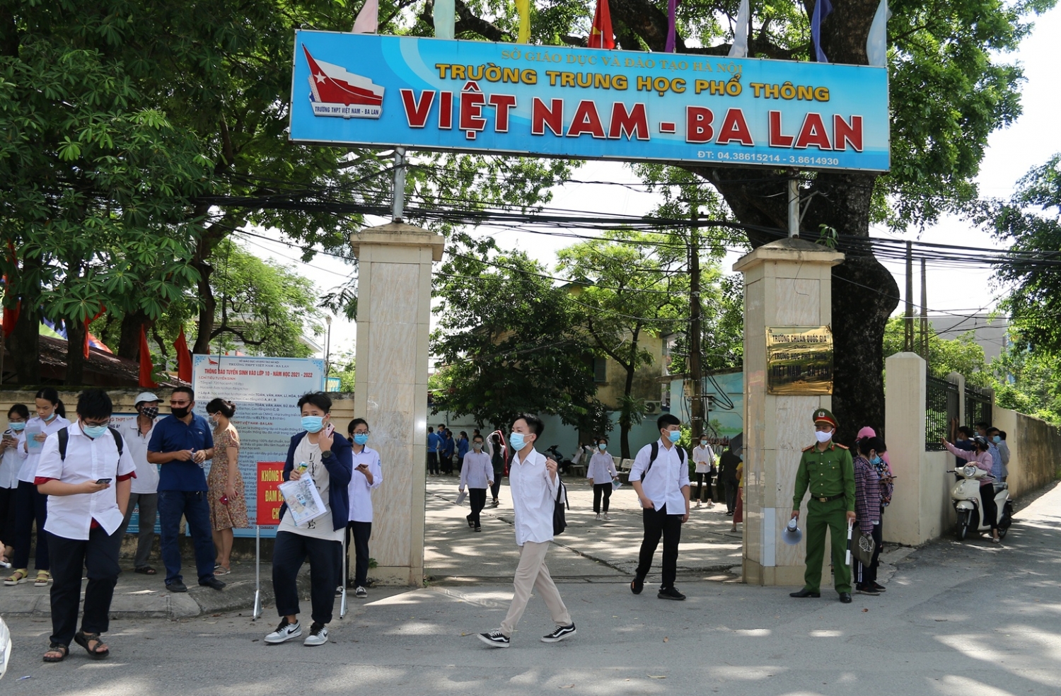 Hơn 97% thí sinh đến làm thủ tục dự thi tốt nghiệp THPT năm 2021