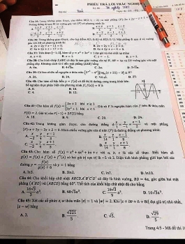 Điều tra thông tin "nhờ giải đề môn Toán dù chưa hết giờ thi"