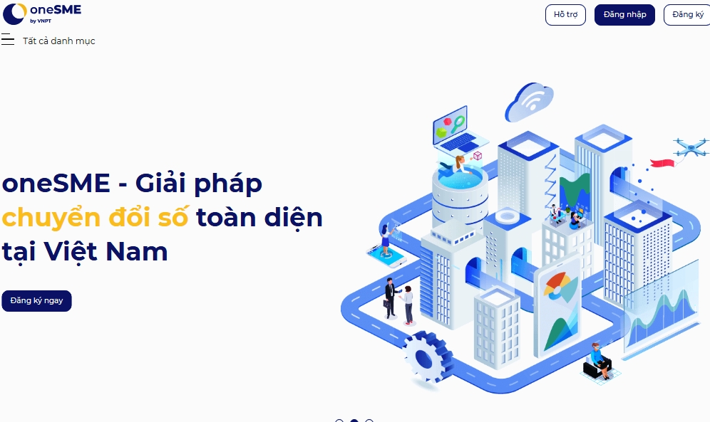 oneSME - Nền tảng chuyển đổi số dành cho doanh nghiệp vừa và nhỏ