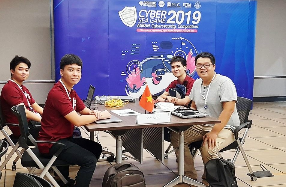 sinh vien viet nam gianh giai nhi ta i cyber sea game 2019