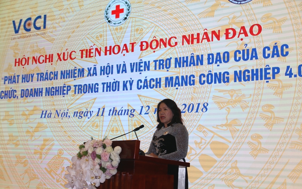 phat huy trach nhiem xa hoi va vien tro nhan dao cua cac to chuc doanh nghiep trong thoi ky 40