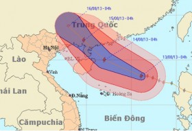 Bão Utor sẽ gây mưa lớn ở Quảng Ninh, Hải Phòng