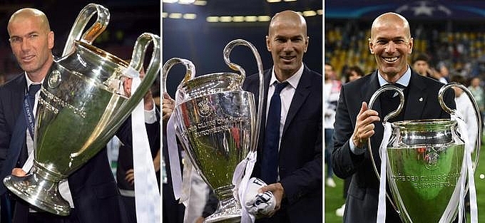 mon qua zidane tang cho hlv ke nhiem o real madrid