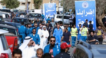 Kuwait giảm sản lượng khai thác dầu khí do công nhân đình công