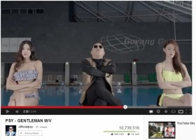 PSY lần thứ 2 phá vỡ kỷ lục trên Youtube