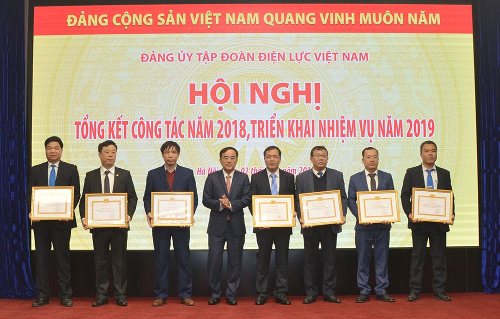 Đảng bộ EVN đã hoàn thành xuất sắc các nhiệm vụ trong năm 2018