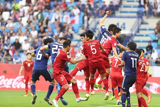 thua nhat ban voi ty so toi thieu dt viet nam ngang cao dau roi asian cup 2019