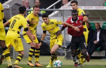 Link xem trực tiếp bóng đá Dortmund vs Hannover 96 (VĐ Đức), 21h30 ngày 26/1