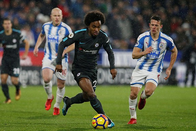 Xem trực tiếp bóng đá Chelsea vs Huddersfield (Ngoại hạng Anh), 22h ngày 2/2