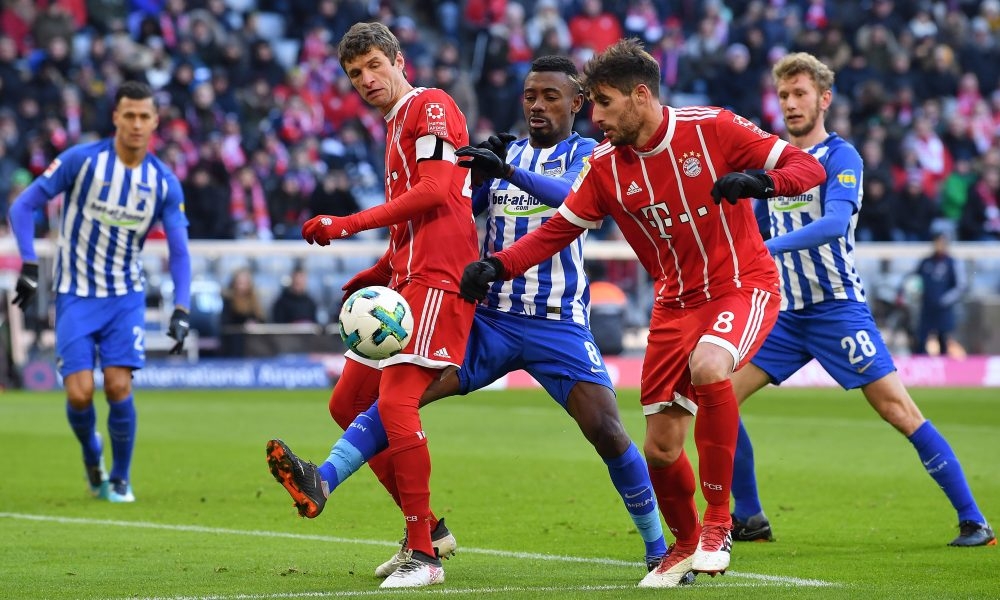 Xem trực tiếp bóng đá Hertha Berlin vs Bayern (Cup Đức), 2h45 ngày 7/2