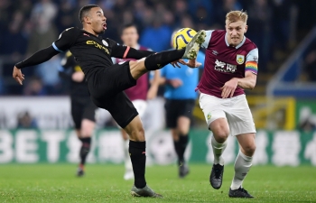 Kênh xem trực tiếp Burnley vs Man City, vòng 22 Ngoại hạng Anh 2020-2021